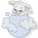 Cute Sleeping Lambs