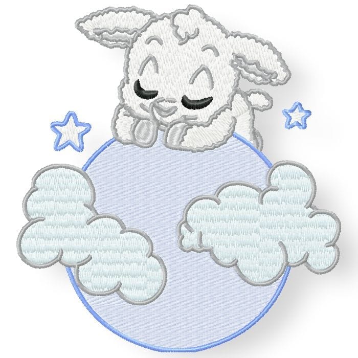 Cute Sleeping Lambs