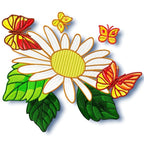 Daisy and Butterflies