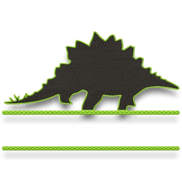 Dinosaur Split Monograms