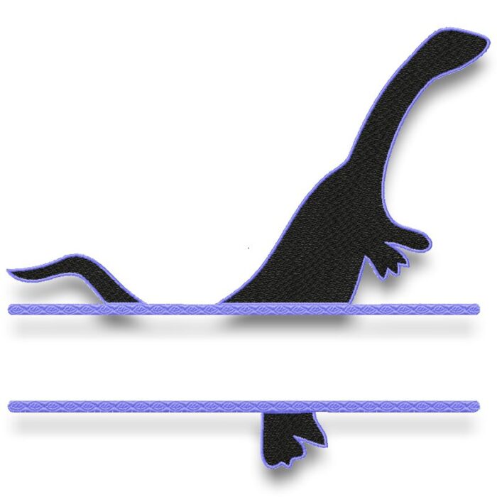 Dinosaur Split Monograms