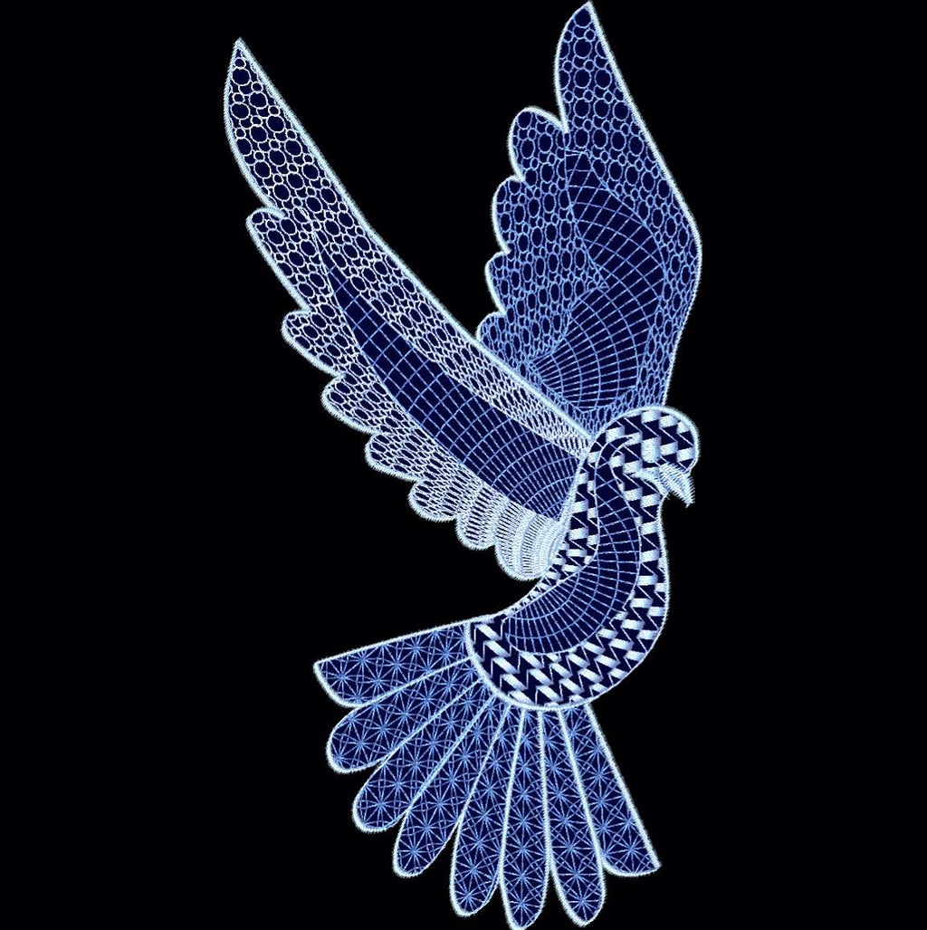 Doves Patterned