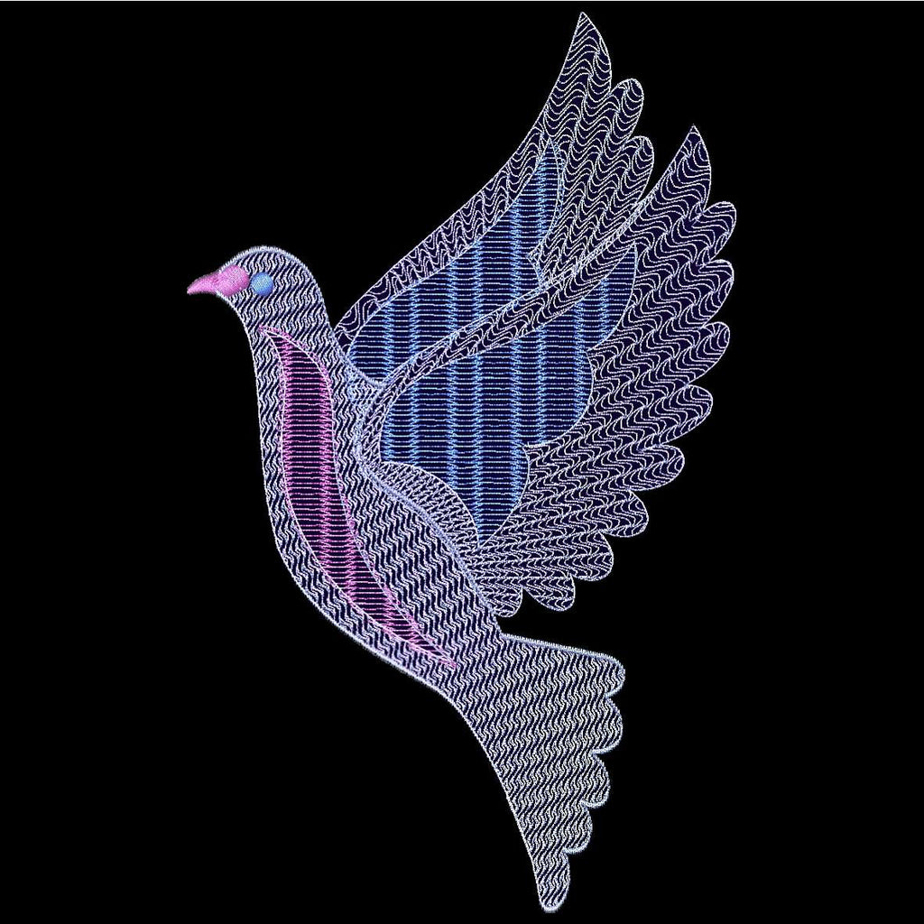 Doves Patterned