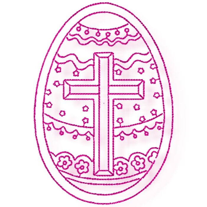 Easter Eggs Linework