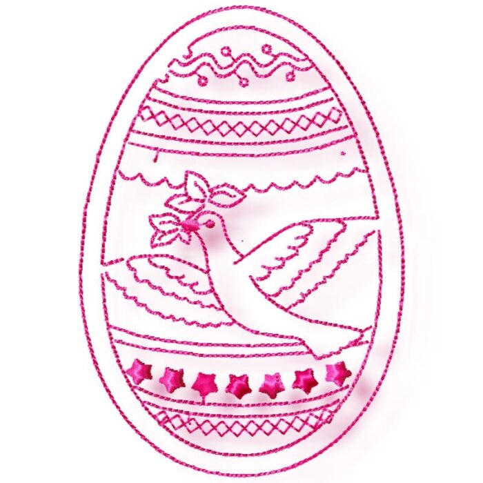Easter Eggs Linework