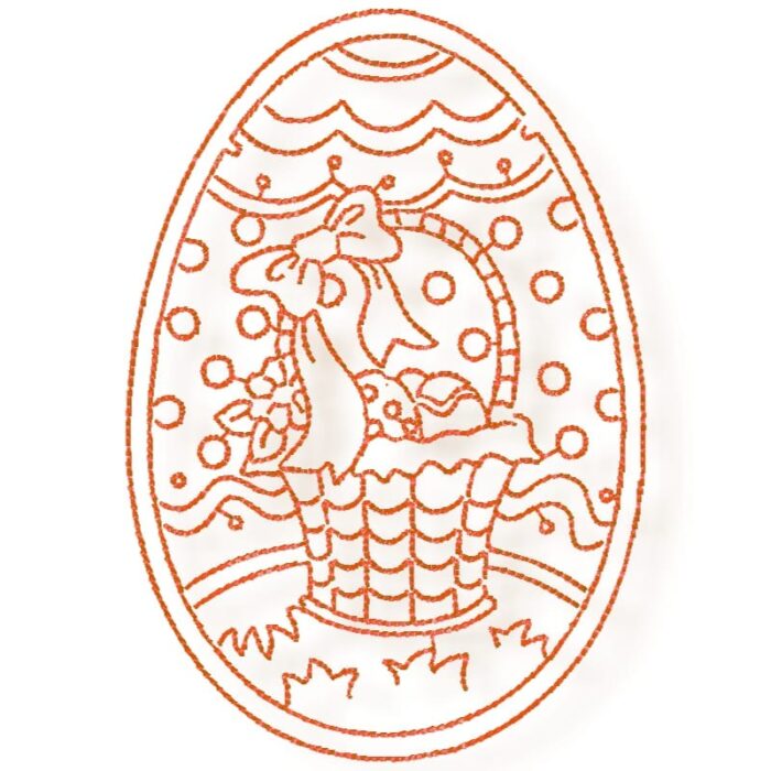 Easter Eggs Linework