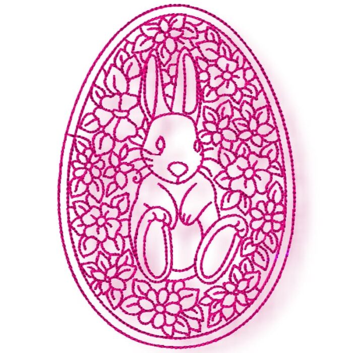Easter Eggs Linework