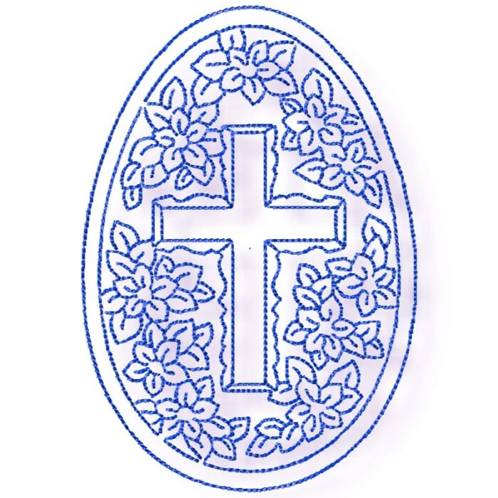 Easter Eggs Linework