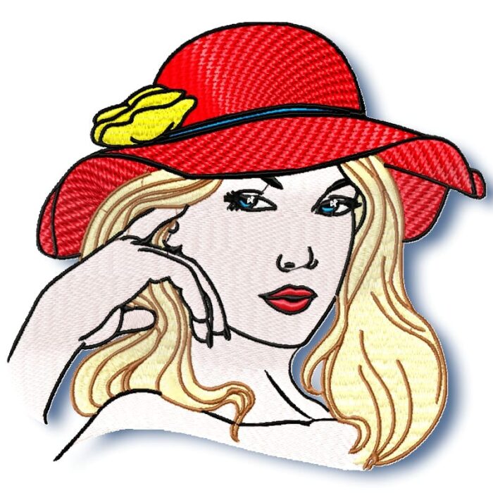 Elegant Hats Machine embroidery designs
