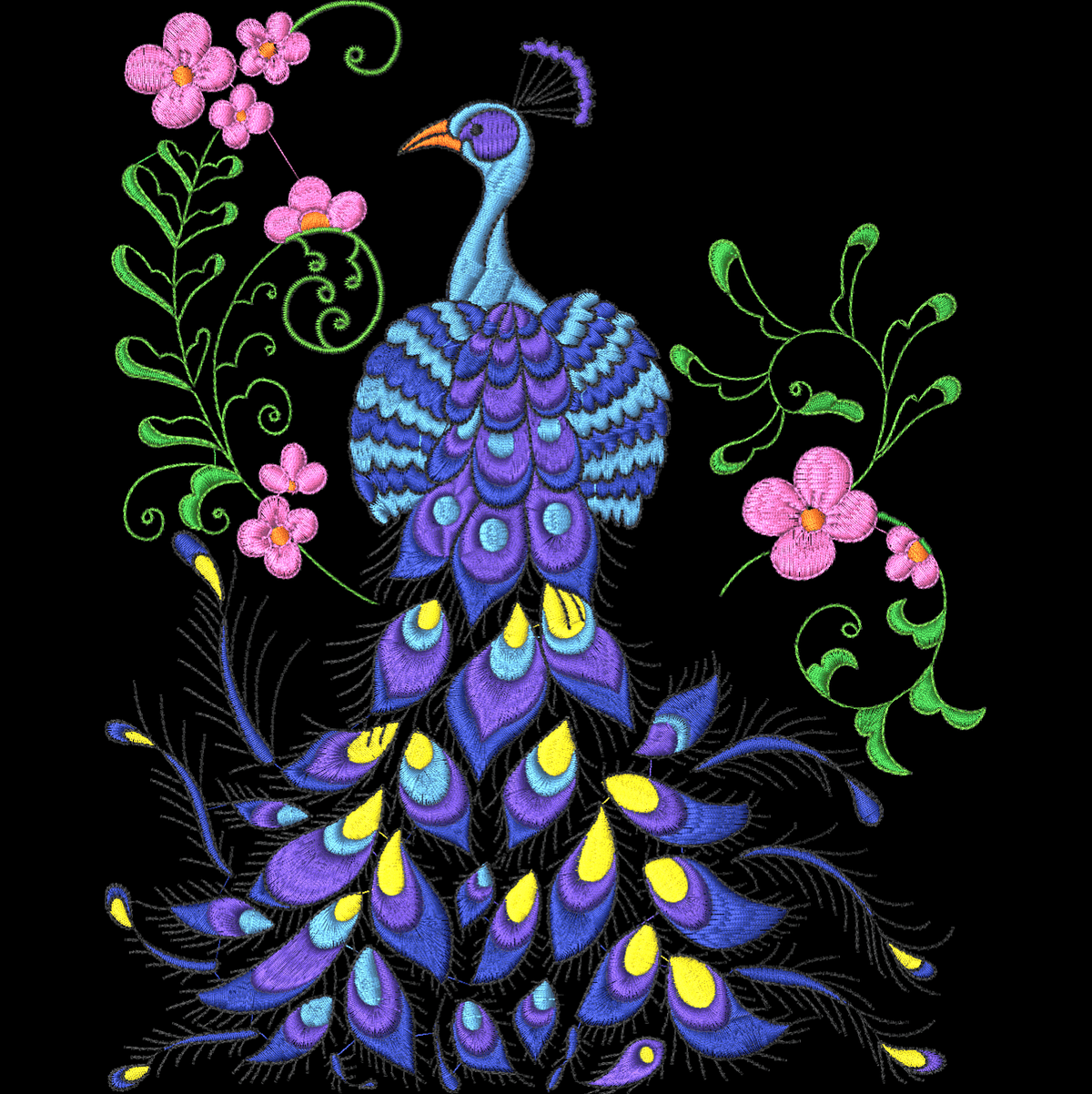 Elegant Peacocks