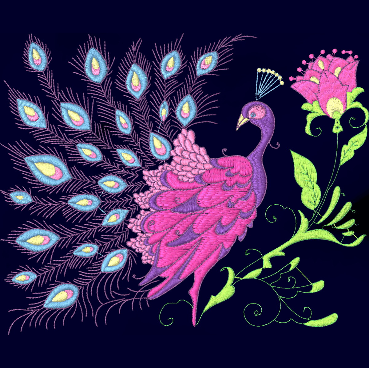 Elegant Peacocks