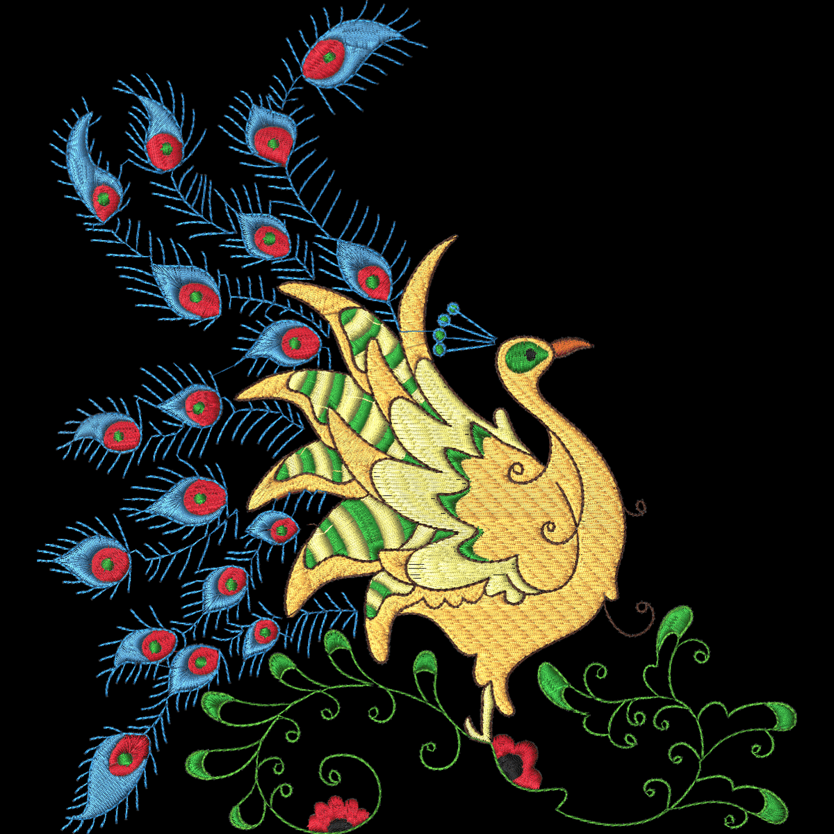 Elegant Peacocks