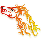 Flamed Horses