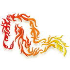 Flamed Horses