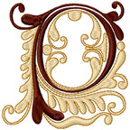 Flourish Alphabet Satin