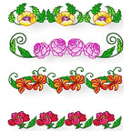 Flower Corners and Borders