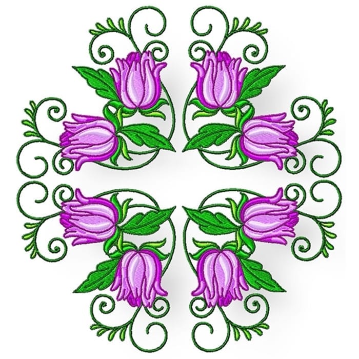 Flower Corners and Borders