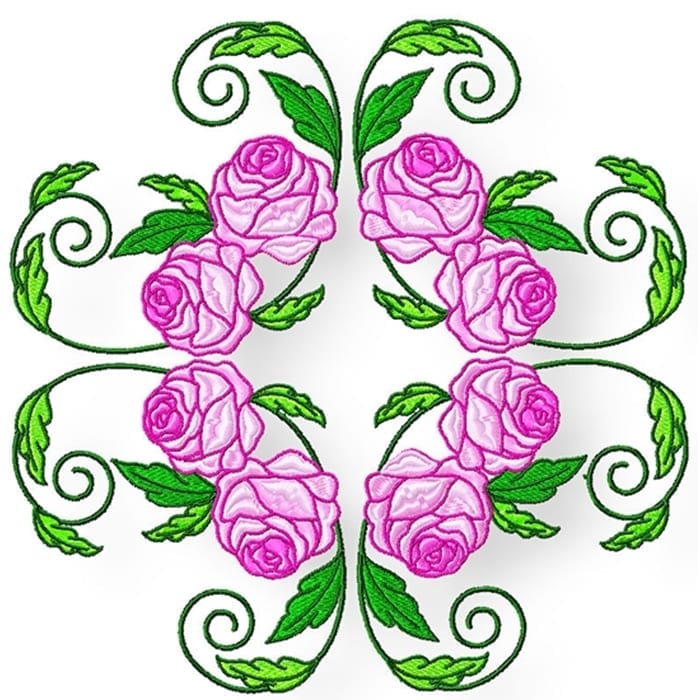 Flower Corners and Borders