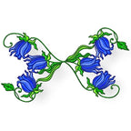 Flower Corners and Borders machine embroidery
