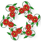 Flower Corners and Borders