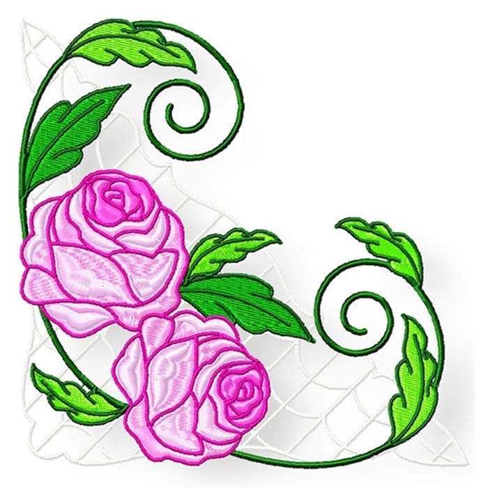 Flower Corners and Borders