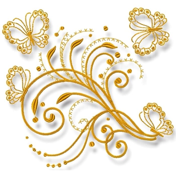 Golden Butterflies