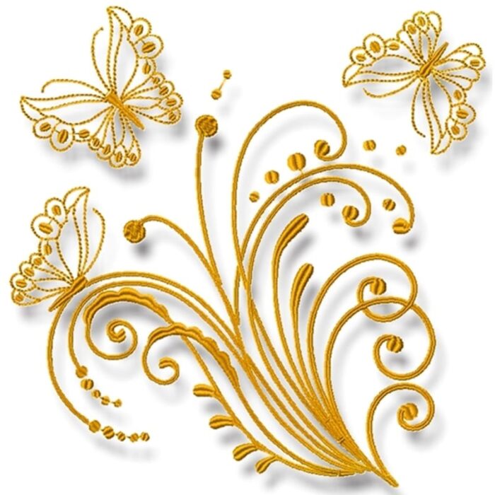 Golden Butterflies