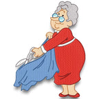 Grandma Sewing