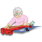 Grandma Sewing