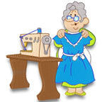 Grandma Sewing