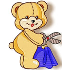 Happy Dressmaker Bear