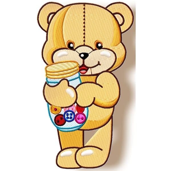 Happy Dressmaker Bear