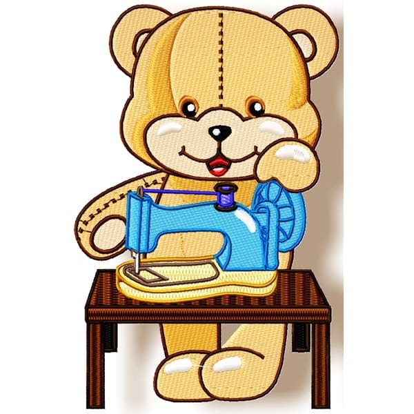 Happy Dressmaker Bear