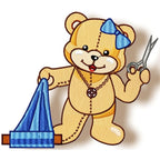 Happy Dressmaker Bear