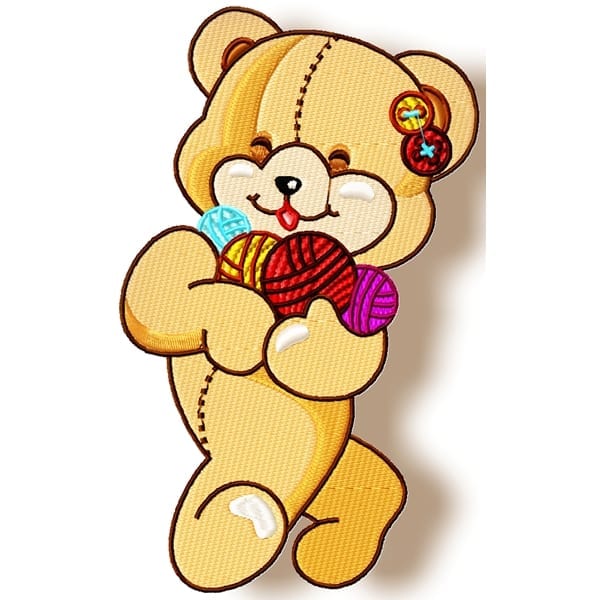 Happy Dressmaker Bear