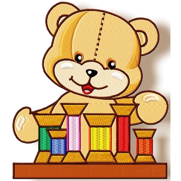 Happy Dressmaker Bear
