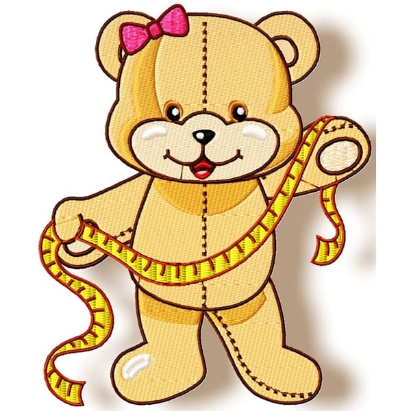 Happy Dressmaker Bear