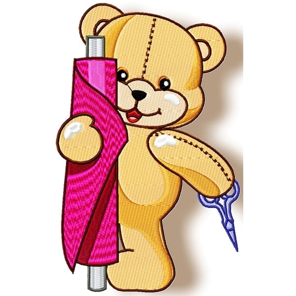Happy Dressmaker Bear