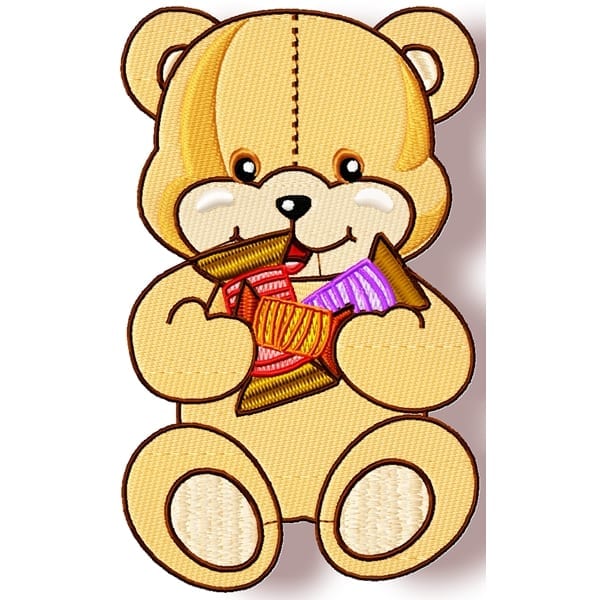 Happy Dressmaker Bear