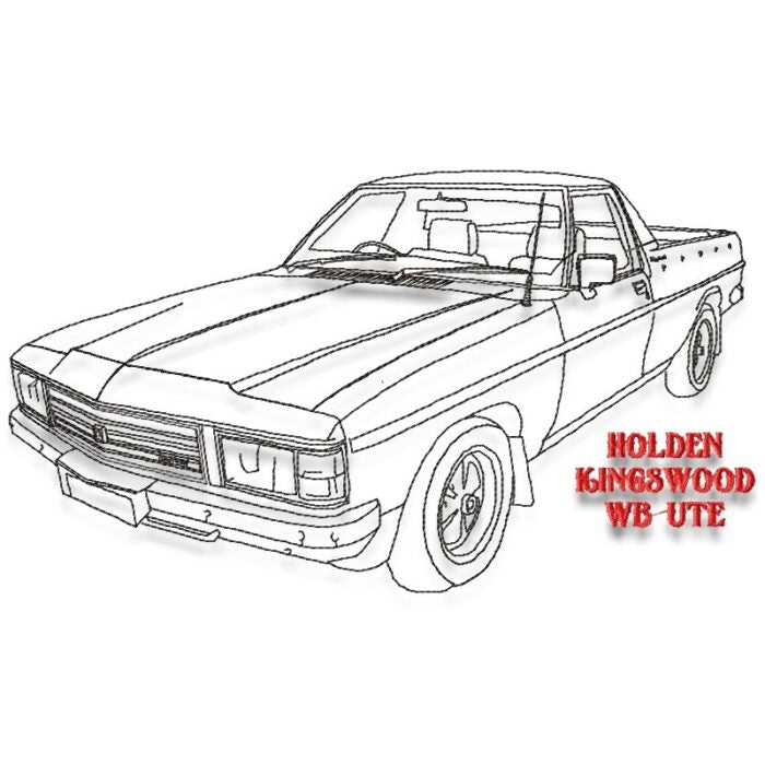 Holden Kingswood WB UTE