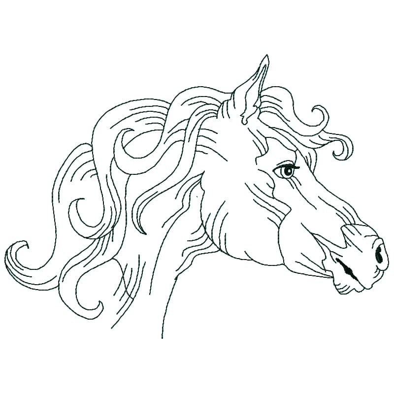 Horses Linework