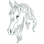 Horses Linework