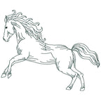 Horses Linework