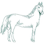 Horses Linework