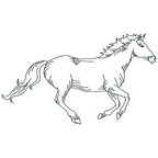 Horses Linework