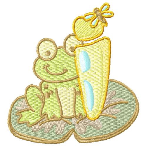 Cute Froggie Alphabet I