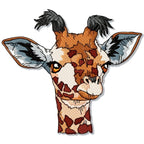 Impressive Giraffe Machine Embroidery