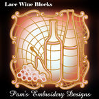 Lace Wine Blocks (FSL)
