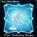 Lace Wine Blocks