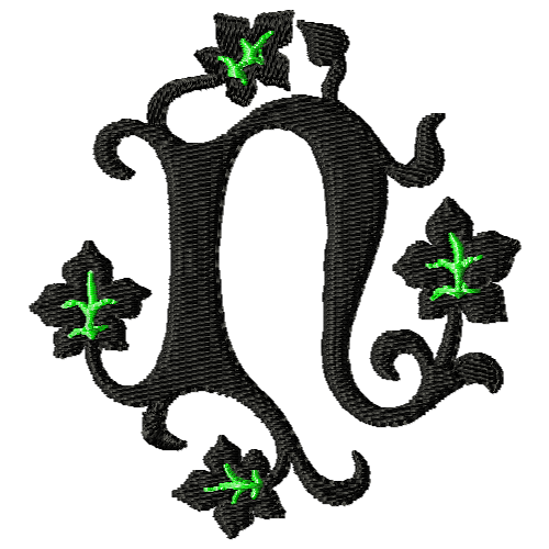 Leafy Alphabet Set
